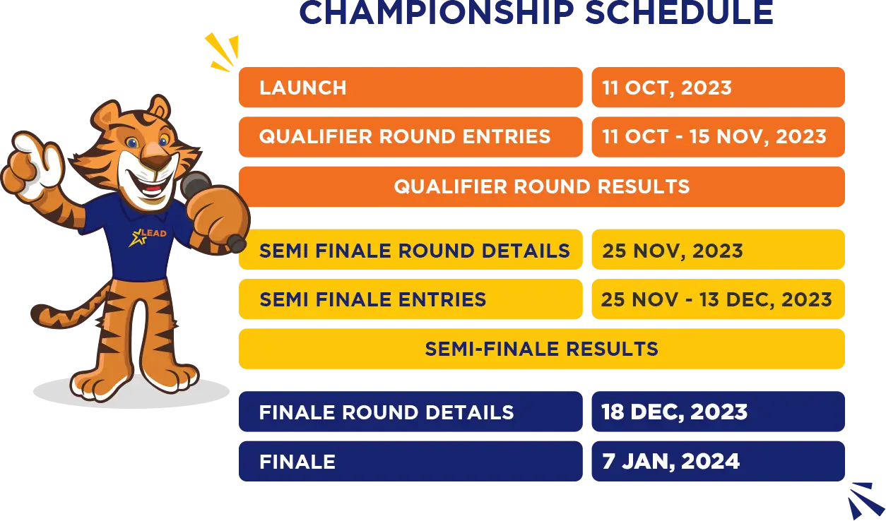 Championship Schedule