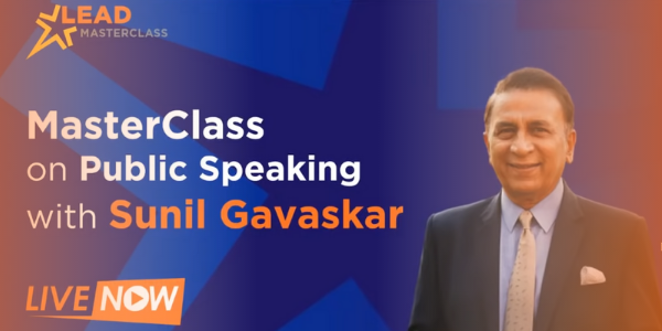 Sunil Gavaskar on public speaking skills...