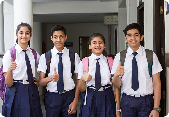 Students in classroom